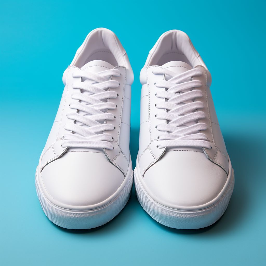 Weißer Sneaker – Bild 3